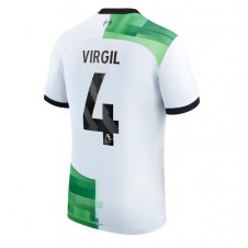 Liverpool Virgil van Dijk #4 Bortatröja 2023-24 Korta ärmar